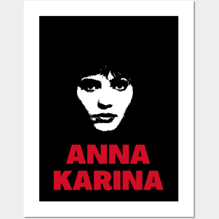 Anna karina -> 70s style Posters and Art